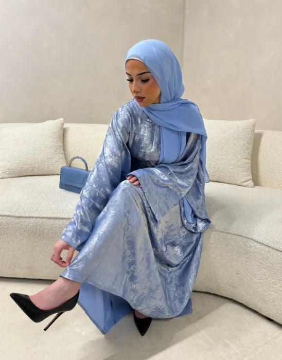 Luxury Butterfly Abaya with Inner belt