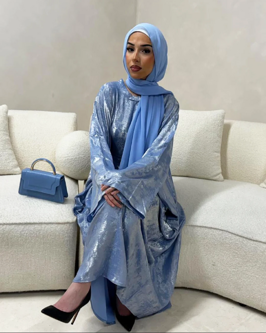 Luxury Butterfly Abaya with Inner belt